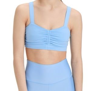 Alo cinch bra tile blue